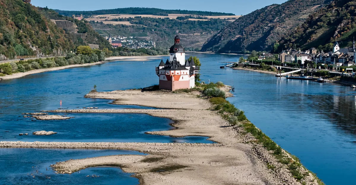 Європейські ріки досягають рекордно низьких рівнів води